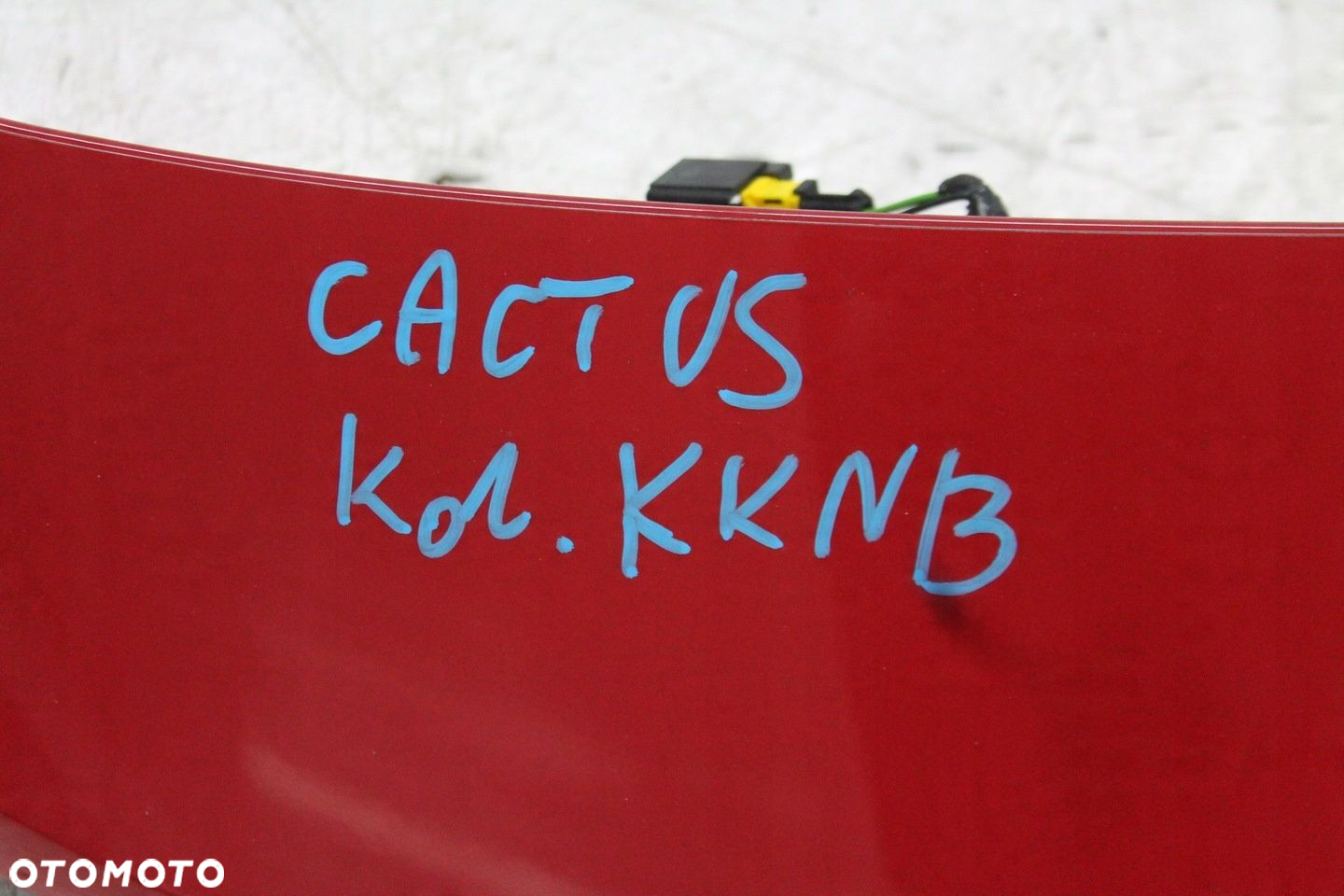 SPOILER KLAPY CITROEN C4 CACTUS KKNB 14-17 - 2