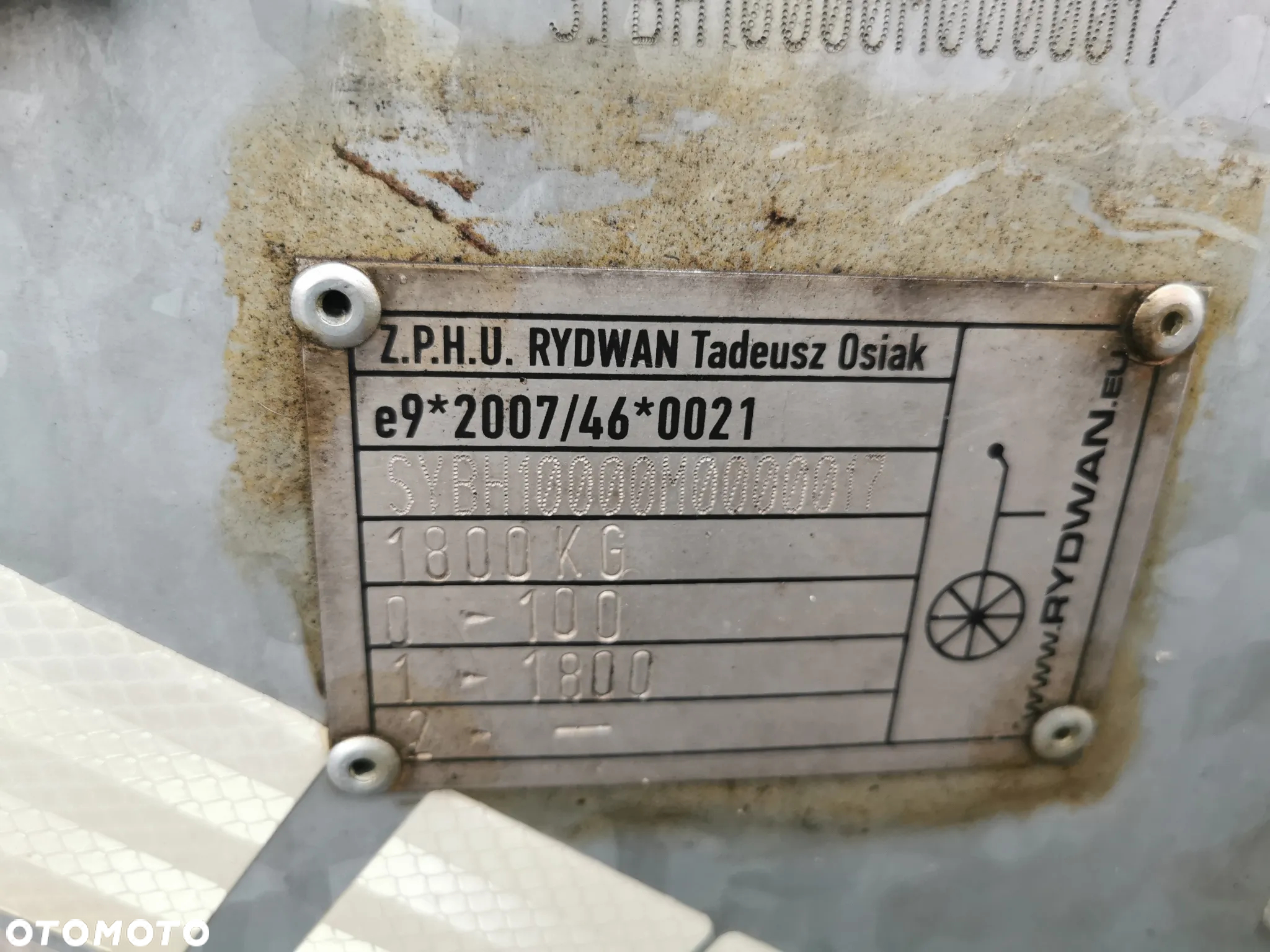 Rydwan R-EU-H1 , EURO-A-1800 - 10