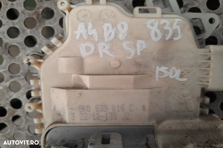 Broasca usa spate dreapta 8K0839016C Audi A4 B8/8K [2007 - 2011] wago - 3