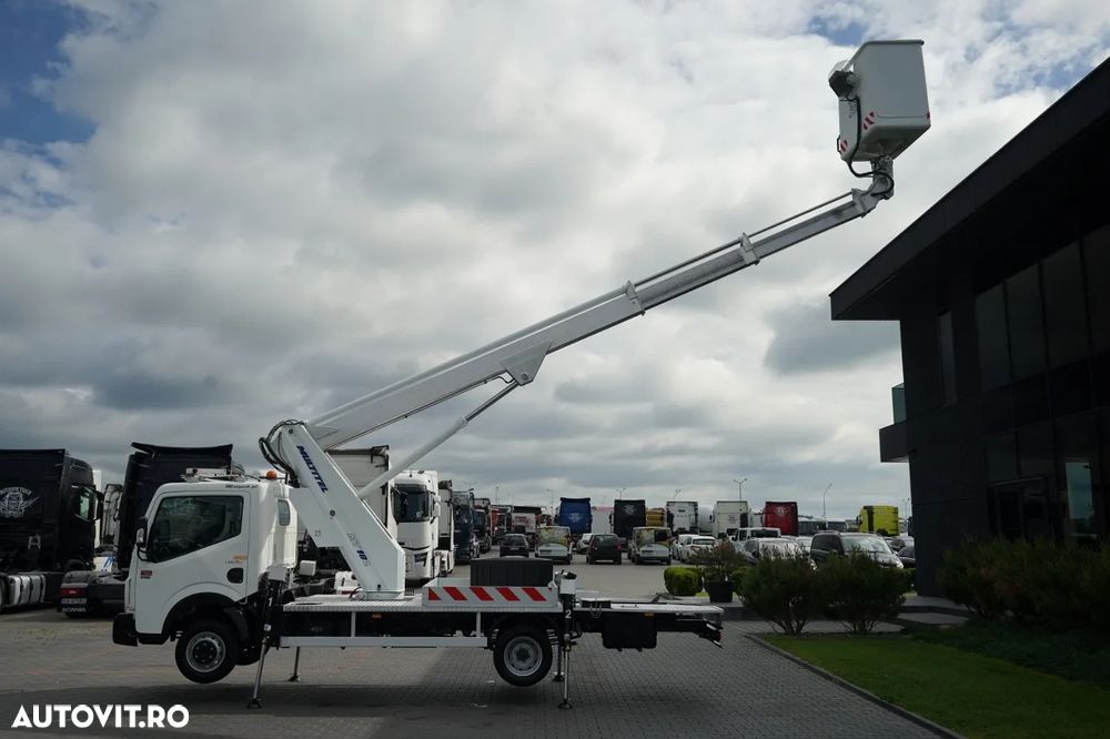 Renault MAXITY 120 DXI / ELEVATOR DE 18 METRI / ELEVATOR DE PODEA AERIAL MUTLITEL MT 182 / COȘ PENTRU 2 PERSOANE - 200 KG / IMPORTAT - 4