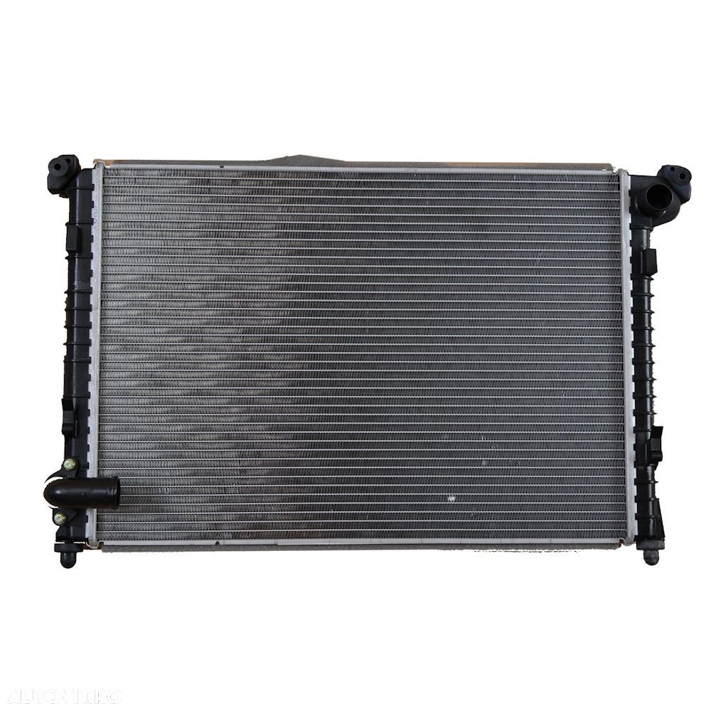 Radiator racire Mini One (R50/52), 2001-12.2003 Tip 1,4 55kw/ 1,6 66kw; Mini Cooper (R50/52/53), 2001-12.2003 Tip 1,6 85kw Benzina, tip climatizare cu AC, cutie Manuala, dimensiune 577x410x28mm, Cu lipire - 1