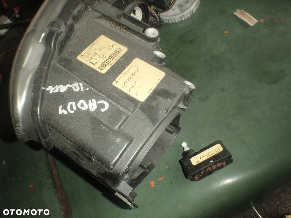 silniczek lampy sharan caddy touran audi tt a3 a4 a8 orginal - 1