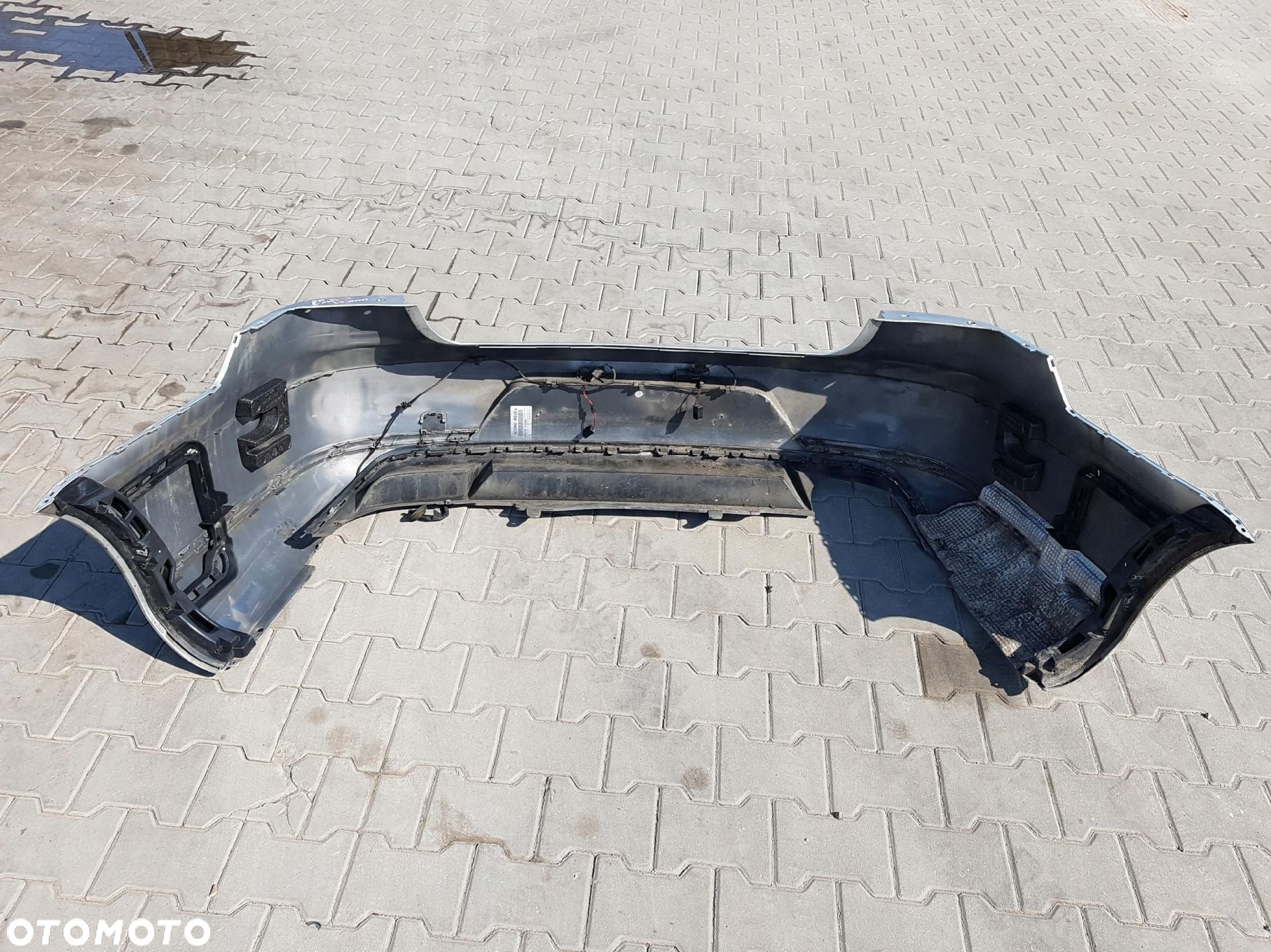 VW PASSAT B7 10-14r SEDAN ZDERZAK TYŁ TYLNY LA7W - 12