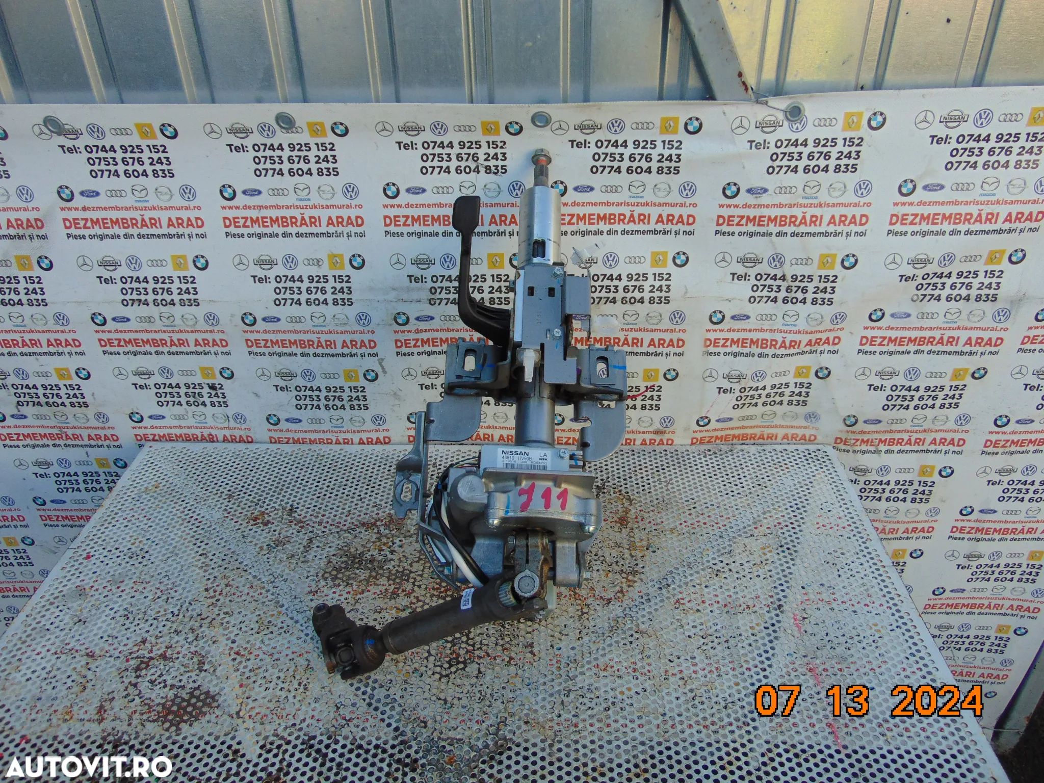 Coloana servo Nissan Qashqai j11 2013-2021 coloana volan electrica servodirectie qashqai j11 cod 48810hv90b - 1