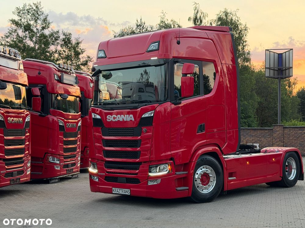 Scania 540S na starym silniku pojedyncze głowice bez egr perfekcyjny stan cala na poduszkach z Niemiec kontrakt ASO - 2