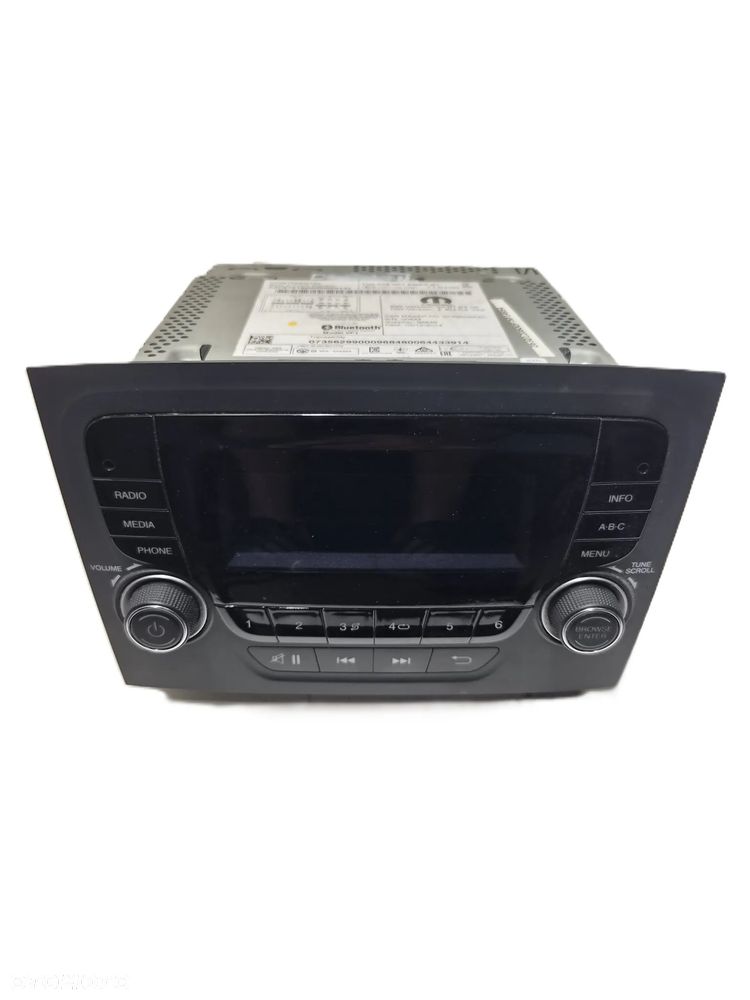 Radio Fiat Doblo II Opel Combo D 07356299000 - 4