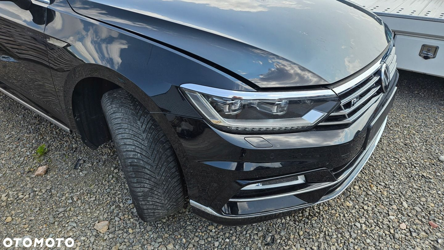 VW PASSAT B8 KOMPLETNY PRZÓD MASKA LAMPA LED BŁOTNIK ZDERZAK R-LINE LC9X - 3