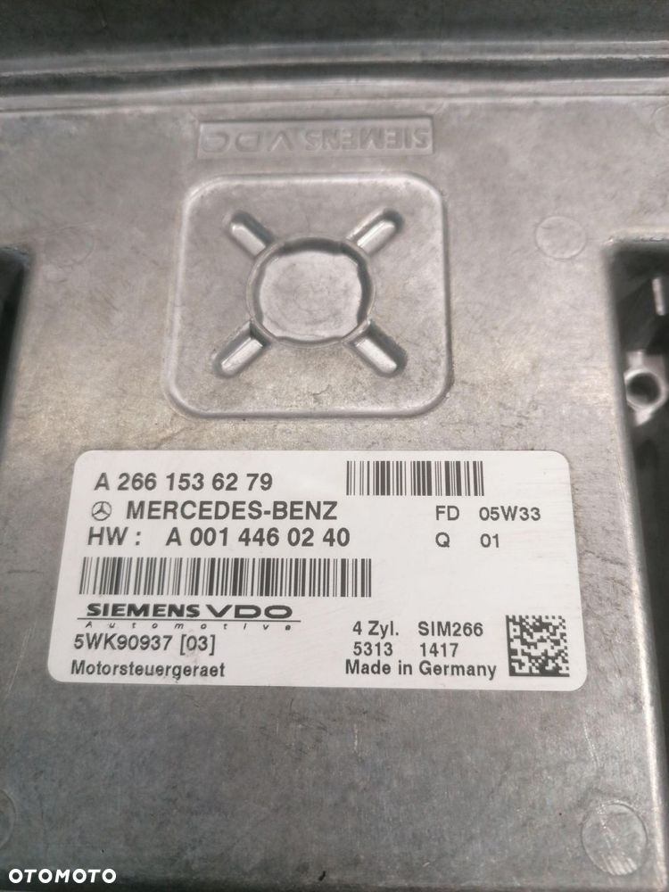 KOMPUTER SILNIKA MERCEDES W169  A2661536279 A0014460240 - 3