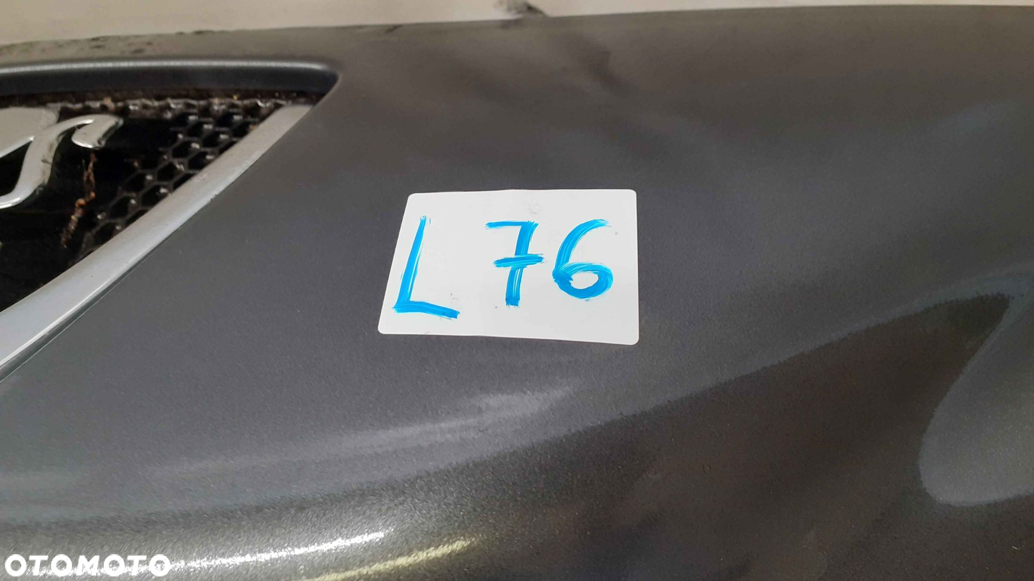 ) ZDERZAK PRZÓD PRZEDNI PEUGEOT 308 KTH SZARY GRAFITOWY HALOGENY - 2