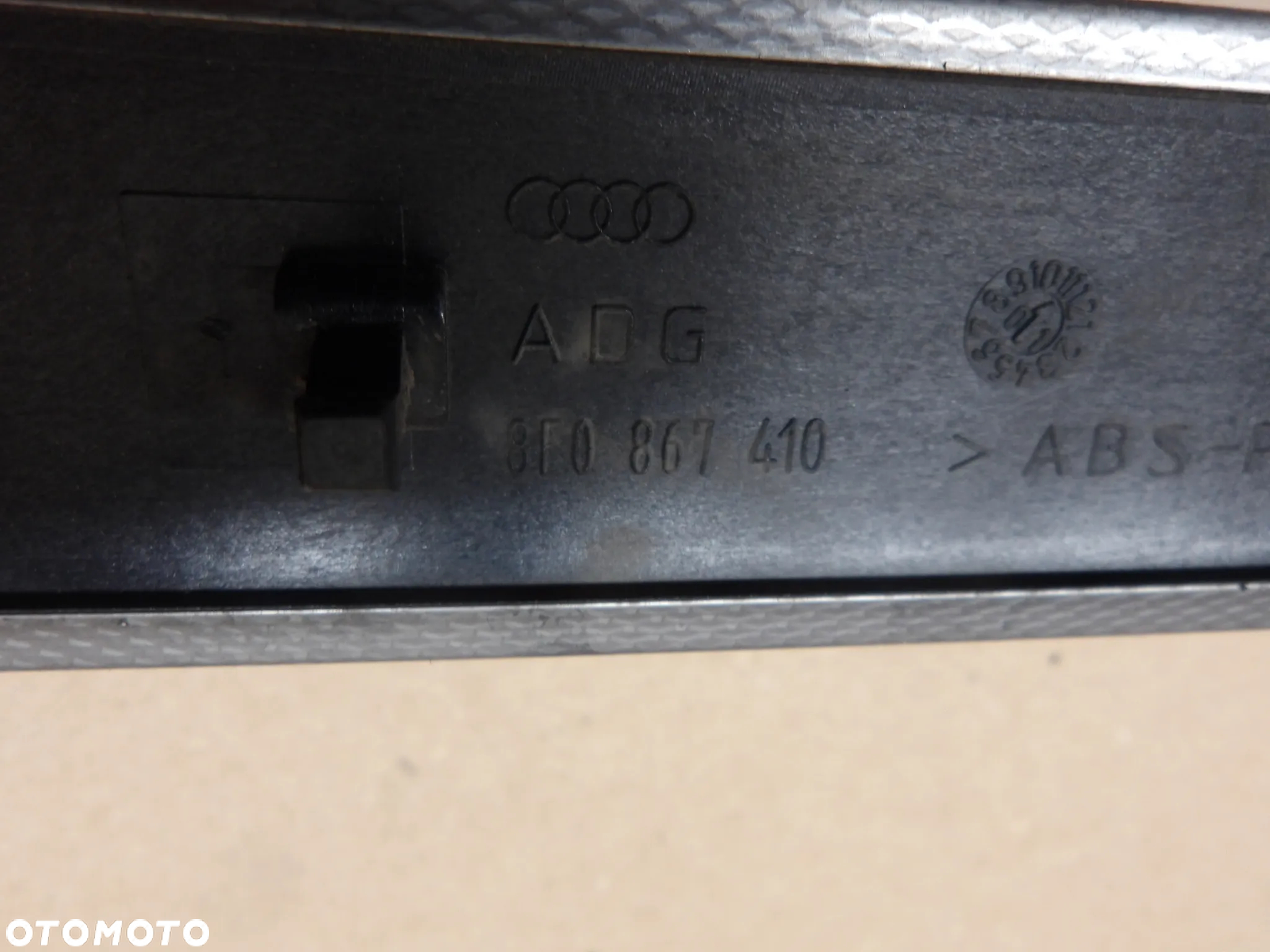 AUDI A4 B6 01-04 KOMBI LISTWA DRZWI PRAWY LEWY PRZÓD TYŁ 8E0867410 - 3