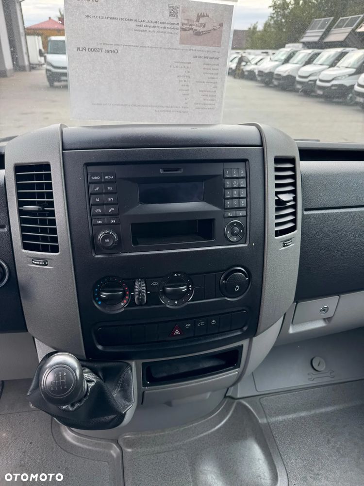 Mercedes-Benz 516,,514,,314,,316,518 ,519 KONTENER WINDA PODWOZIE DO ZABUDOWY WYWROTKA FAKTURA VAT - 10