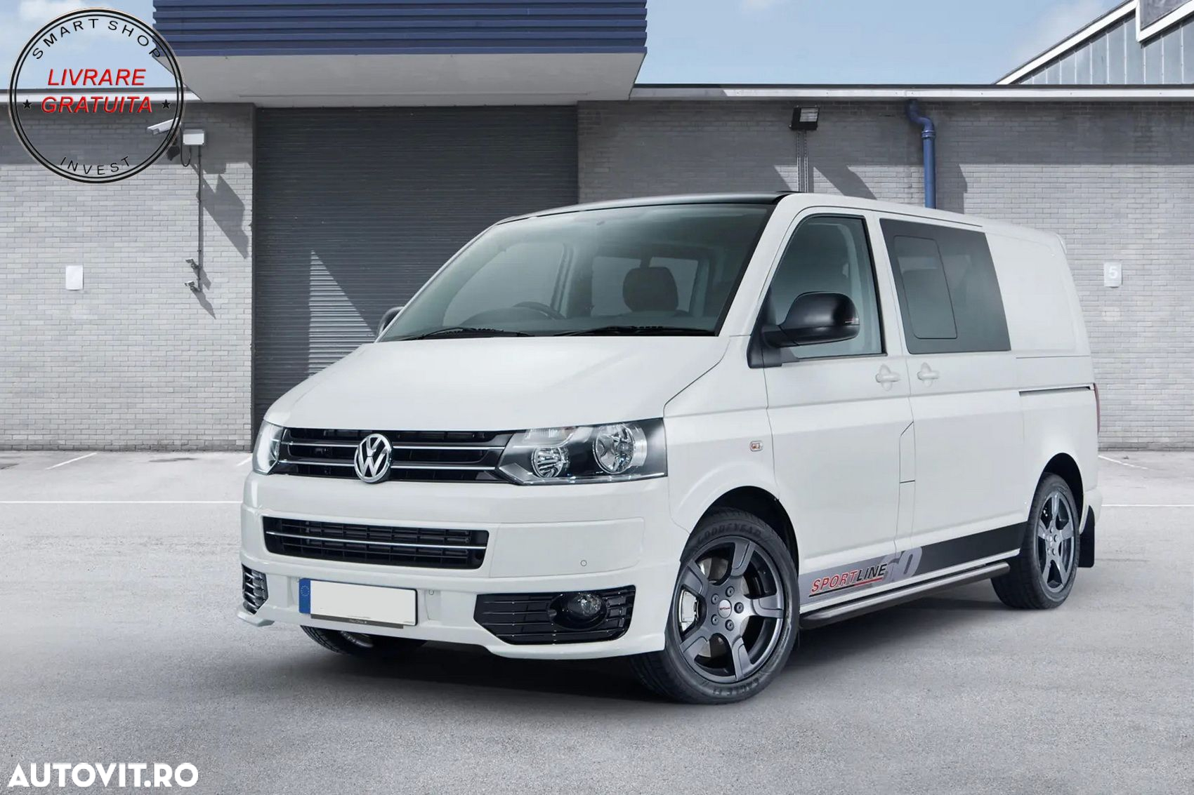 Prelungire Bara Fata VW Transporter Multivan Caravelle T5 T5.1 Facelift (2010-2015- livrare gratuita - 7
