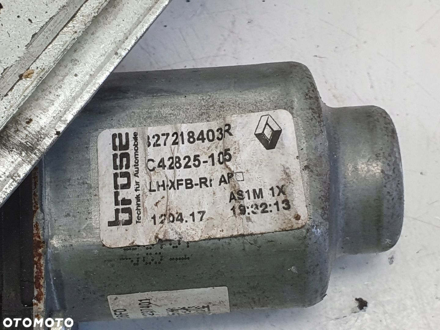 Renault Megane IV PODNOŚNIK SZYBY lewy tył KIEROWCY mechanizm 827218403R - 5