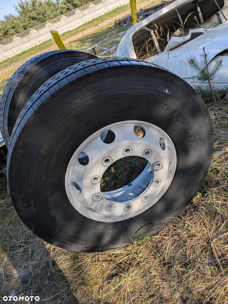OPONY DUNLOP 315/80/22,5 koła kpl na felgach alu - 3