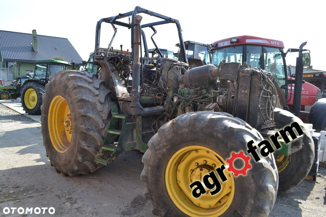 John Deere 7800 skrzynia silnik most wał zwolnica obudowa komputer oś - 1