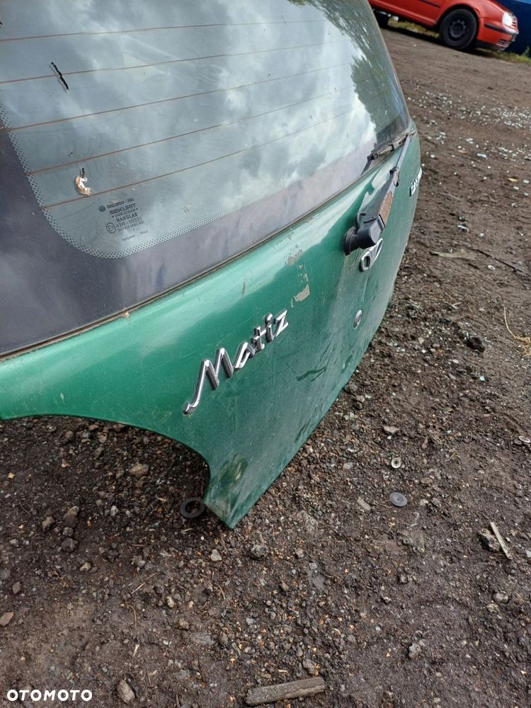 Klapa tylna szyba foto dokładne Daewoo Matiz 98r poj 800 - 2