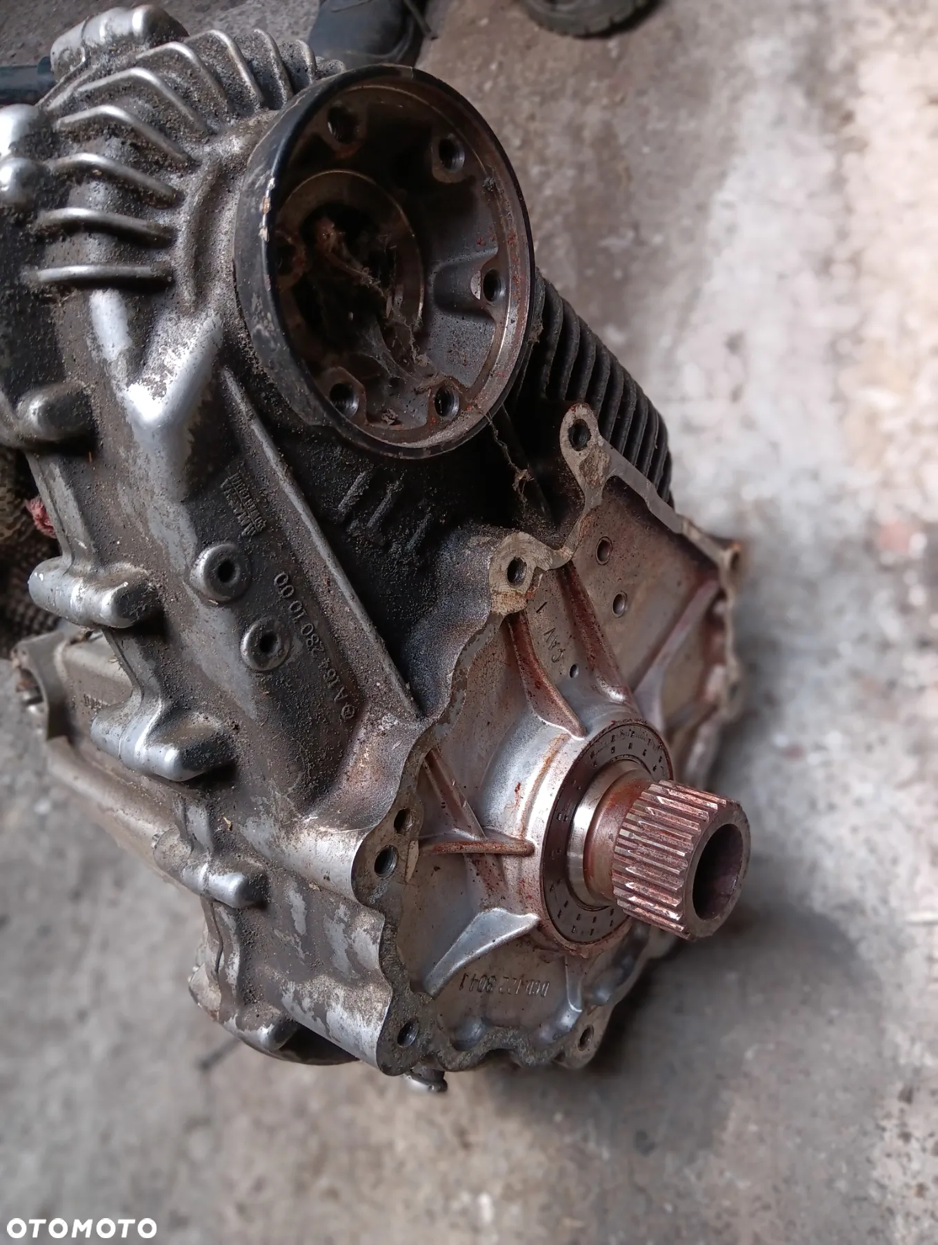 mercedes w164 ml 3.5b v6 reduktor skrzyni biegow a1642801000 - 7