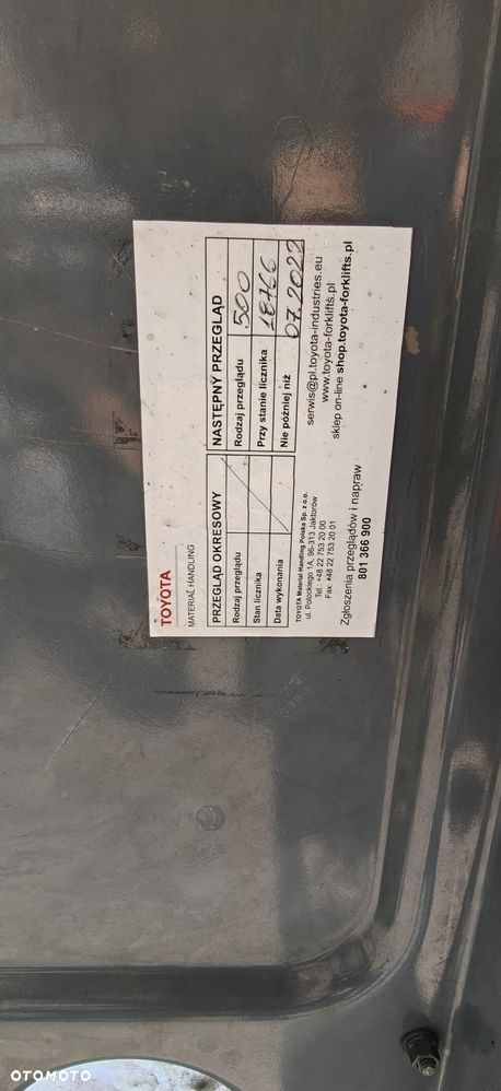 Toyota 7FDF15 - 12