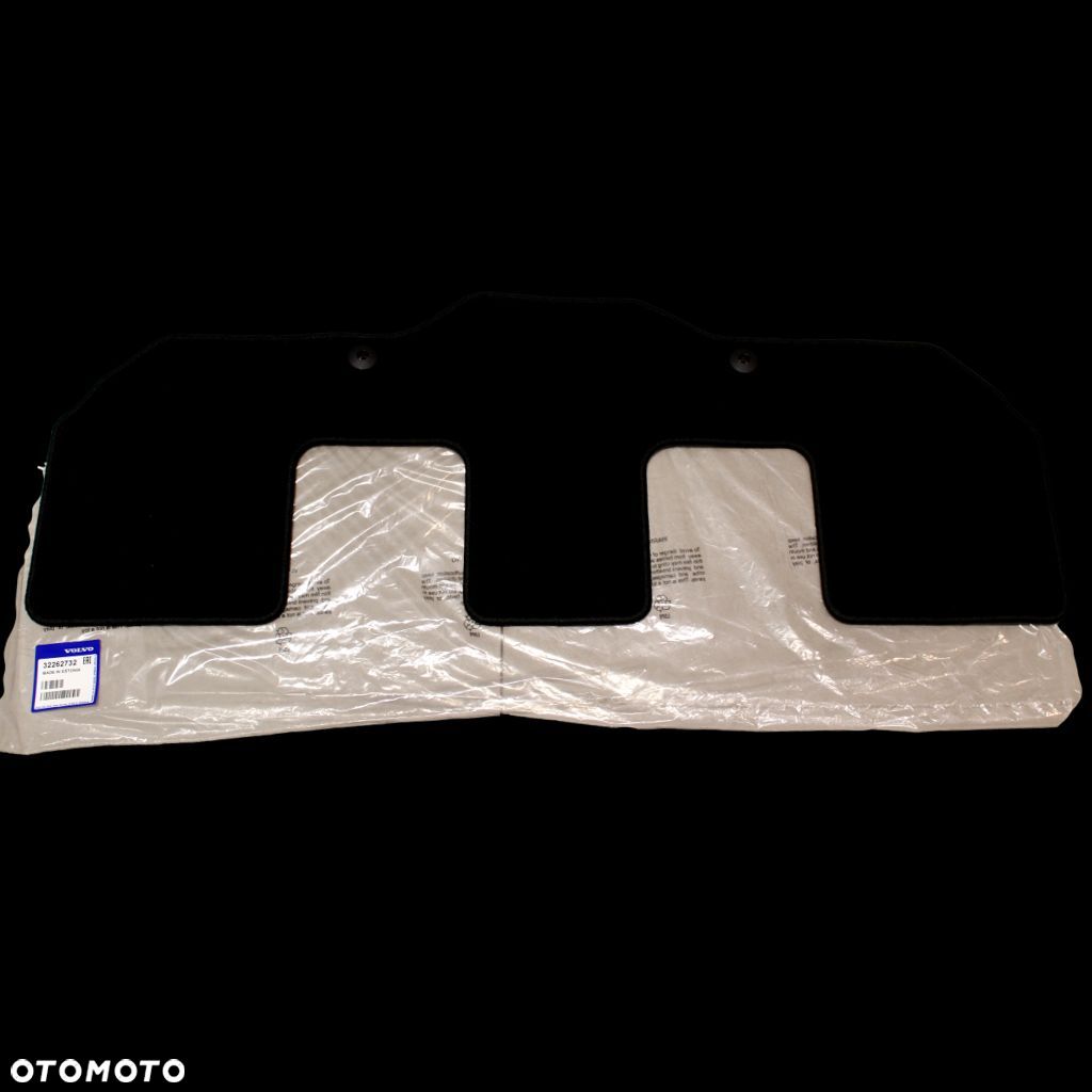 VOLVO XC90 II dywanik welur trzeci rzad Charcoal OE 32262732 - 1