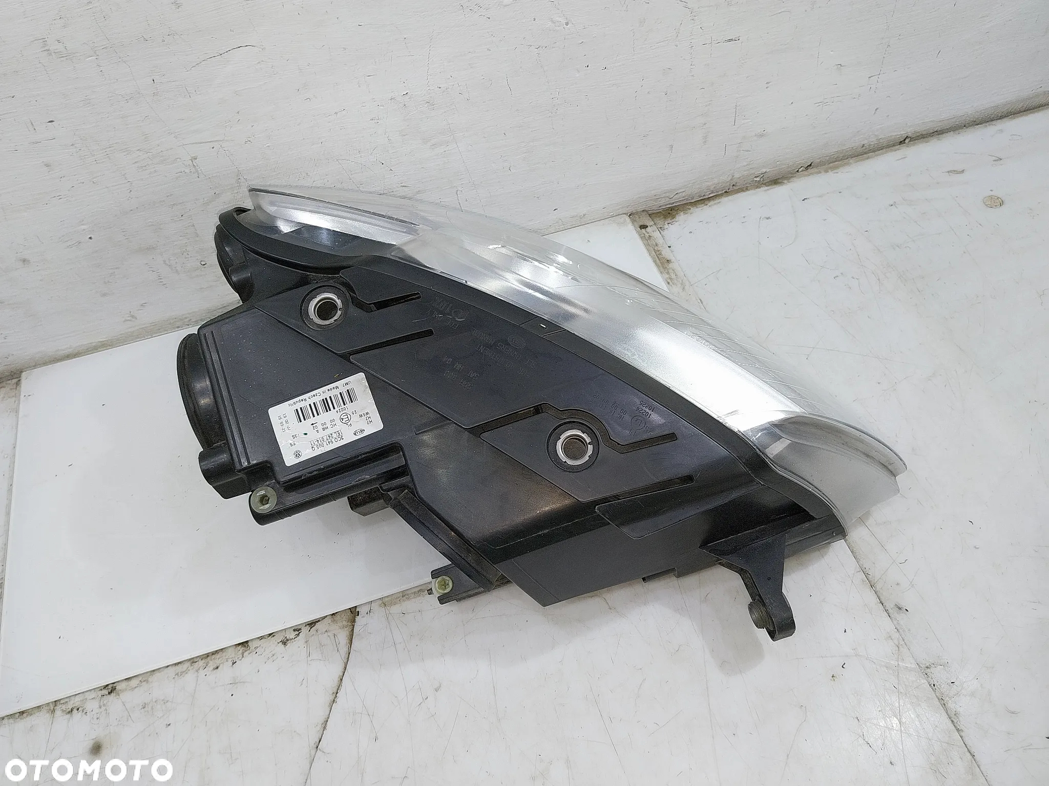 VW PASSAT B6 LAMPA PRZÓD PRZEDNIA LEWA EUROPA 3C0941005Q - 2