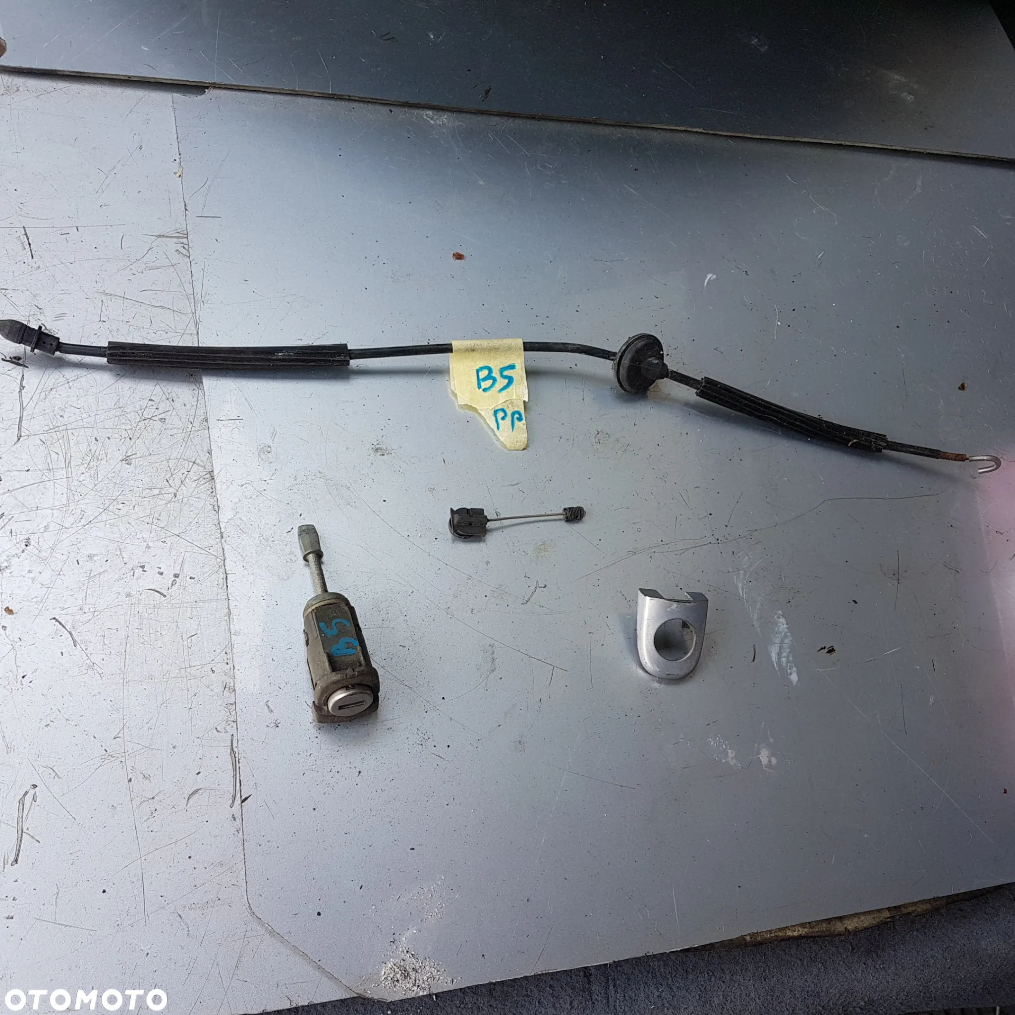 wkładka zamka linka klamki z drzwi fabia polo golf ibiza cordoba audi passat b5 caddy - 9