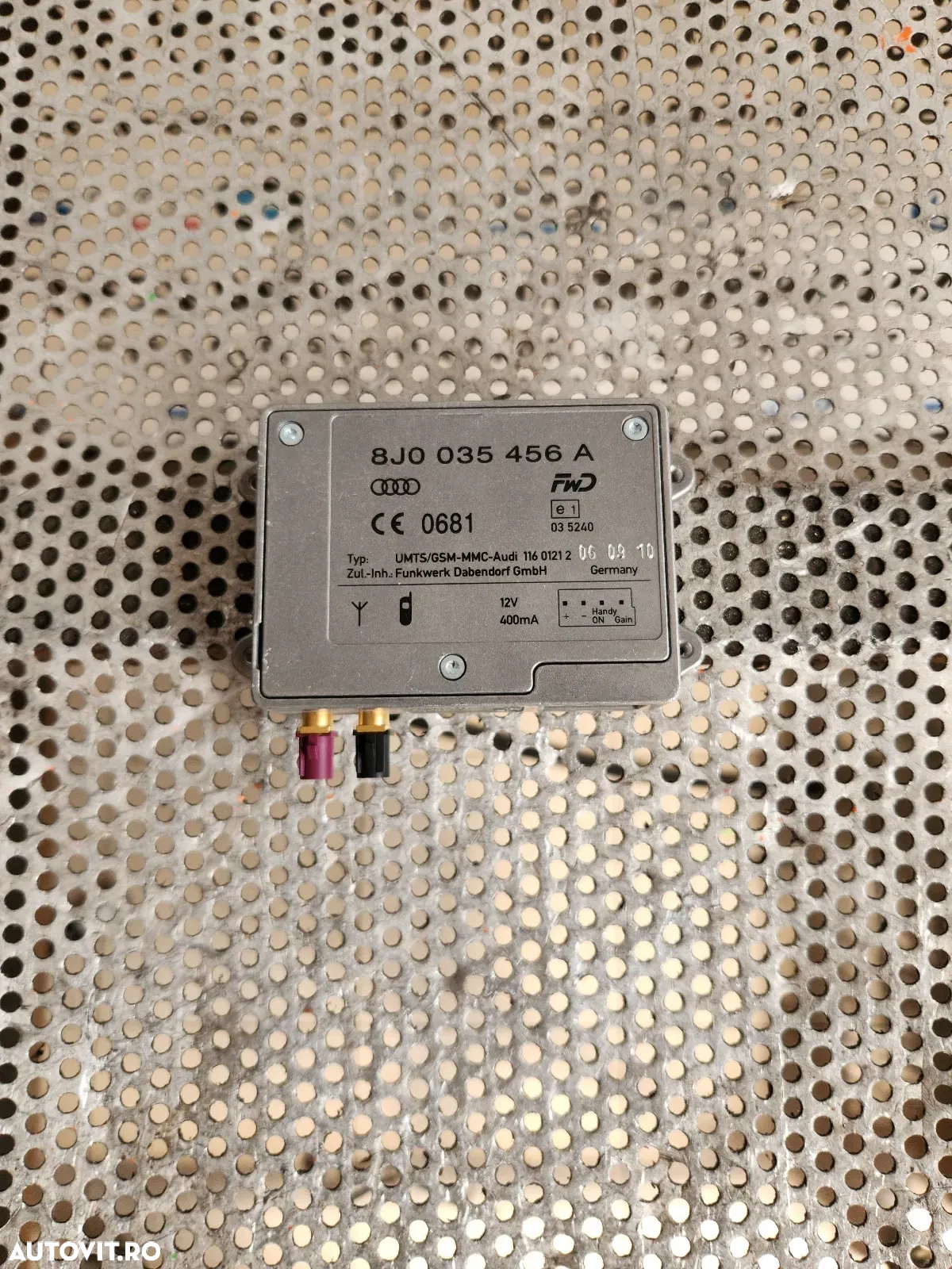 Amplificator Antena Audi A6 4G C7 A7 Cod 8JA - 3