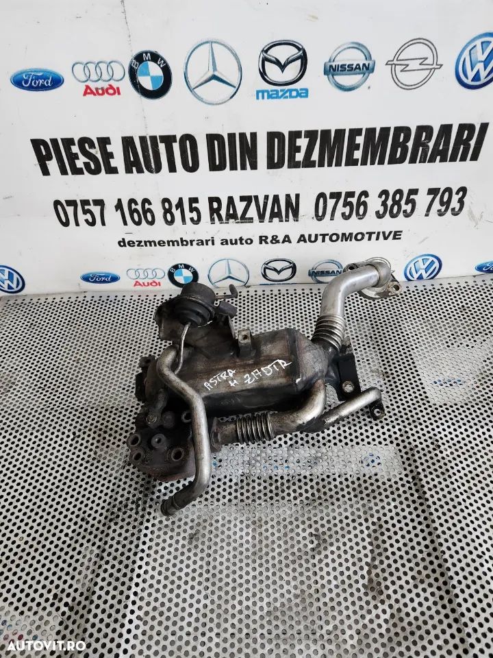 Racitor Gaze Egr Opel Astra H Meriva Zafira B Corsa D 1.7 Cdti Euro 4 Motor Z17DTR 125 CP - Garanti - 1