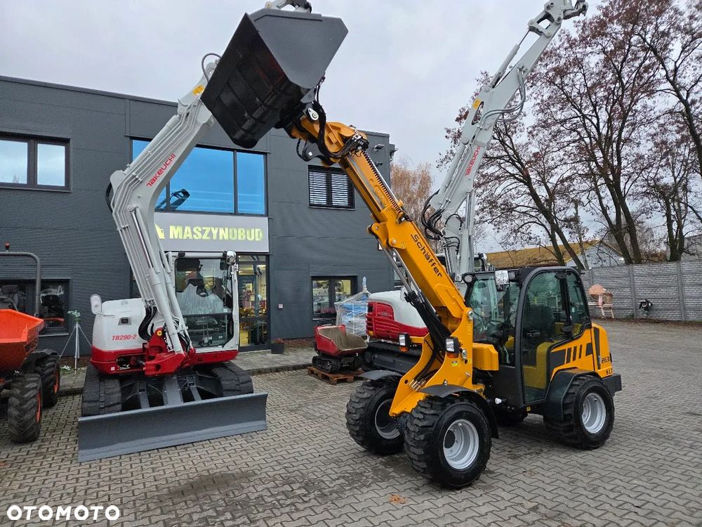 Schäffer Schäffer Ładowarka Miniładowarka Teleskopowa Schaffer 2630T SLT - 2755kg Łyżka + Widły - 9