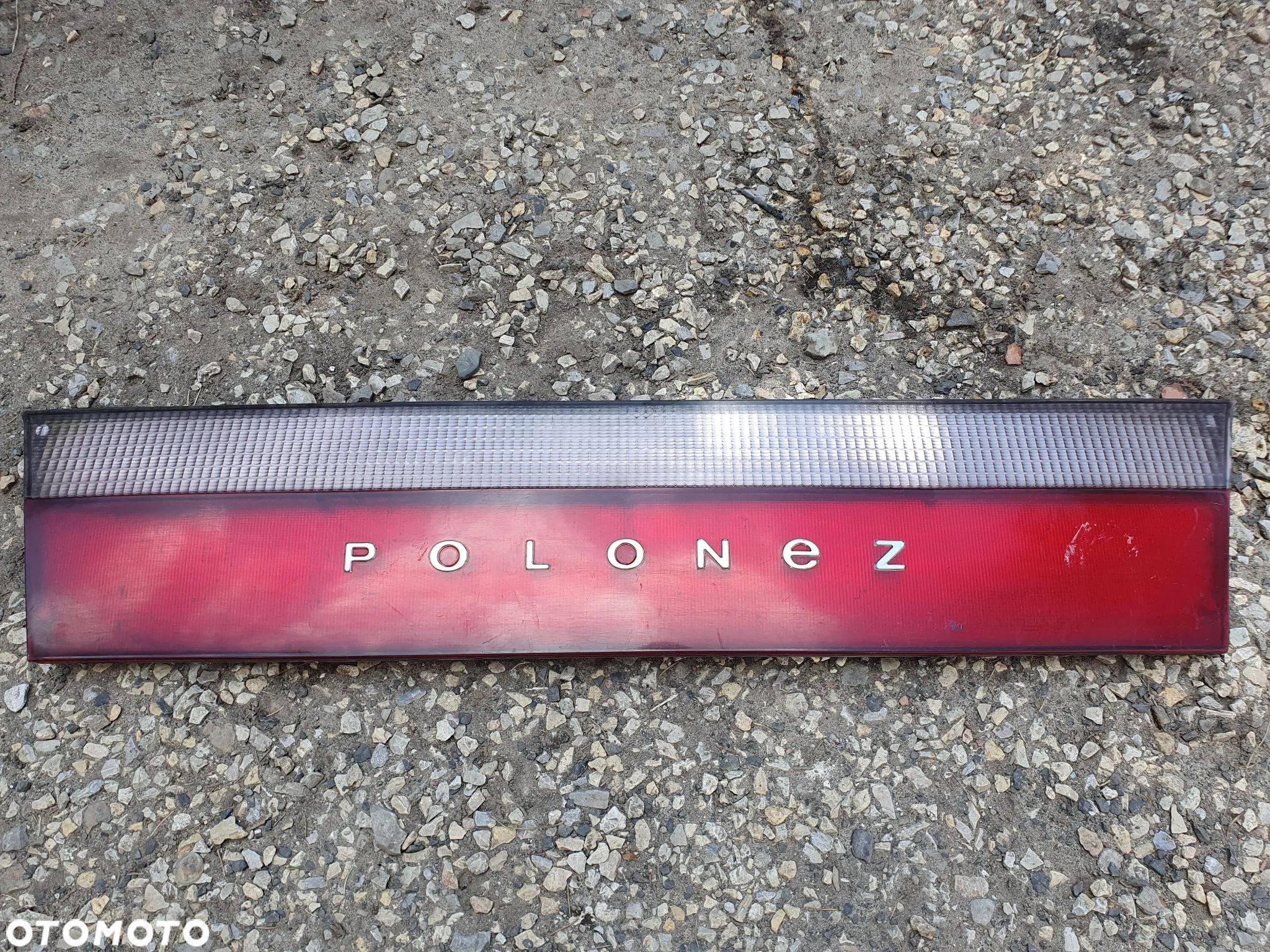 POLONEZ BLENDA TYLNEJ KLAPY ODBLASK TYŁ BAGAŻNIKA - 1