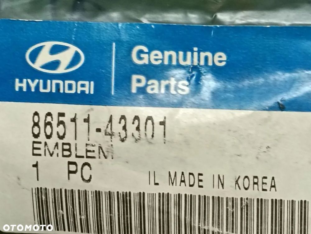 HYUNDAI ACCENT 99-05r Znaczek Emblemat - 3