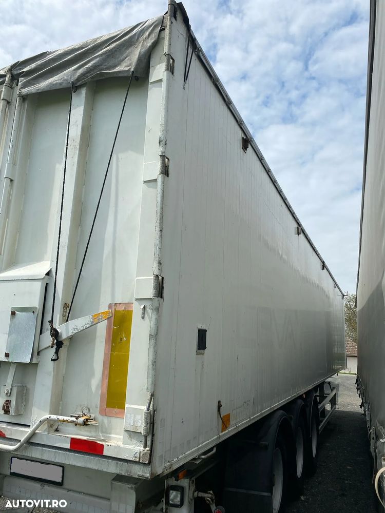 Benalu 80m3, sasiu aluminiu, transport cereale - 7