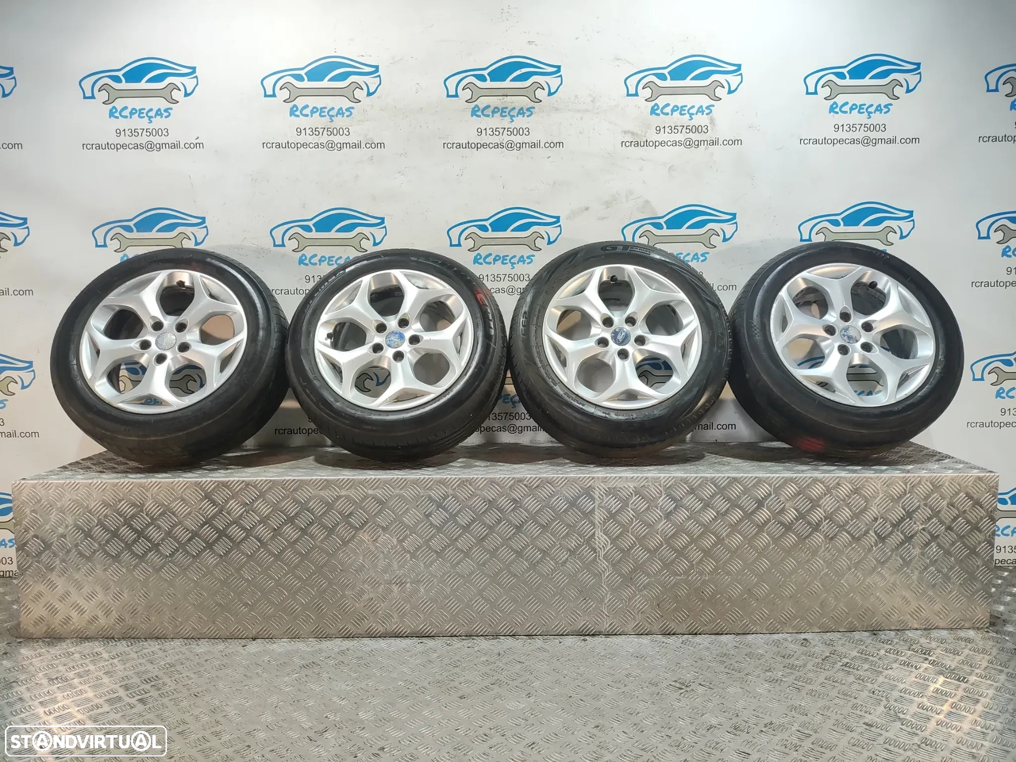 Jantes 16" Ronal | Ford - C-Max - ORIGINAIS - 7J | ET50 | 5x108 - 16 Polegadas | 7M5J-1007-AA | 7M5J1007AA | 205 55 16 - 2