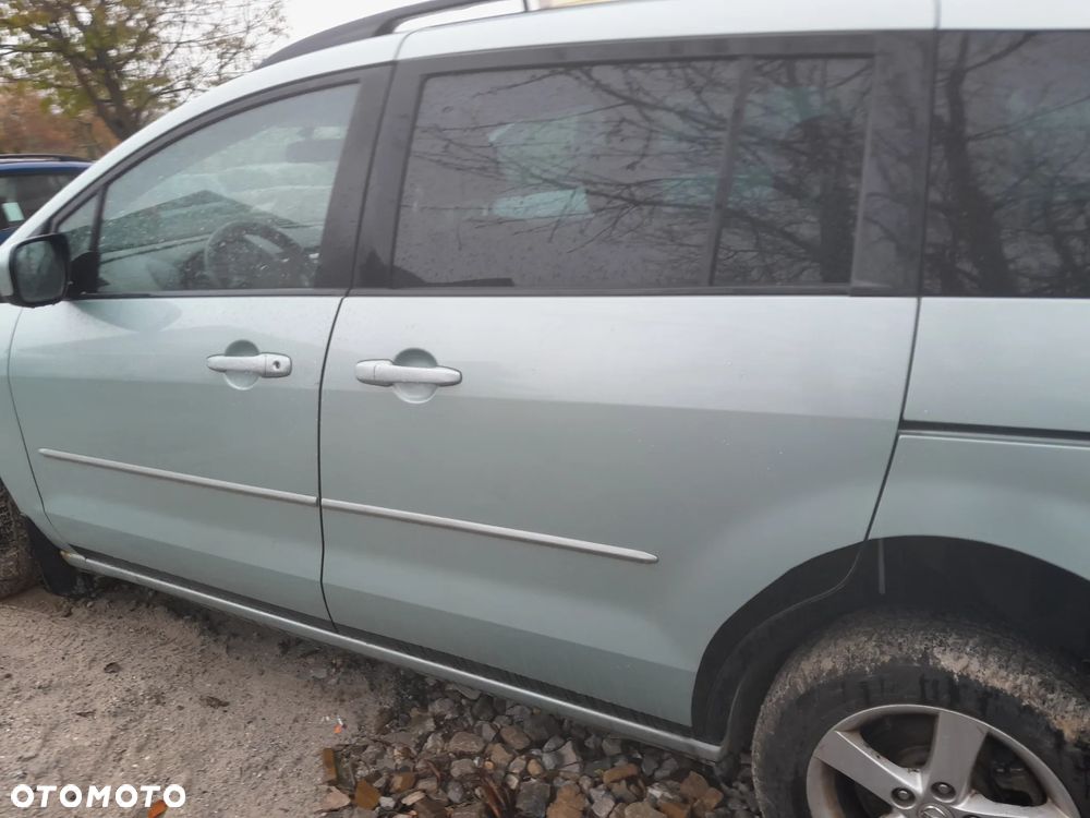 Mazda 5 05-10   Drzwi lewe przednie przód  w kolor 32b  szyba - 2
