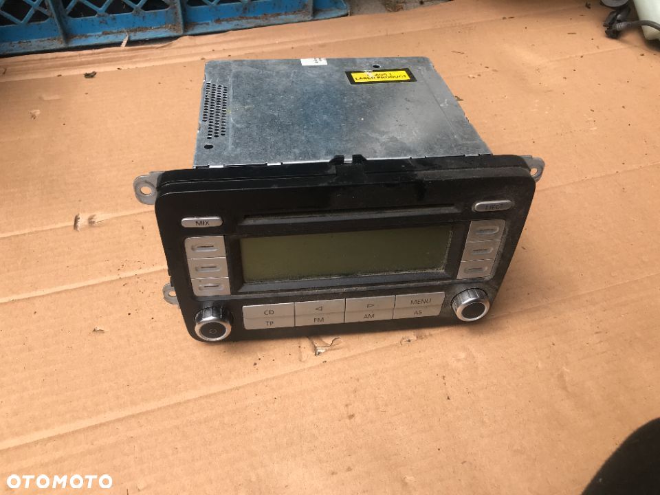 RADIO VW GOLF V PASSAT B6 TOURAN 1K0035186T - 2