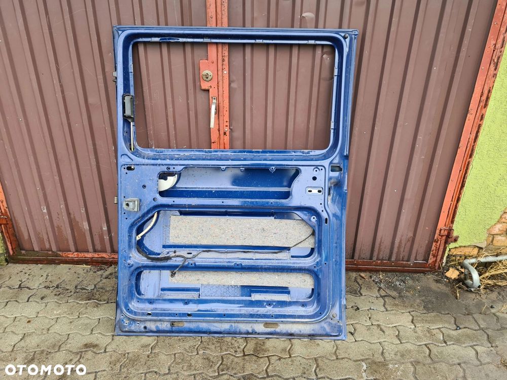 VW T5 drzwi przesuwne prawe niebieski LL5M - 3