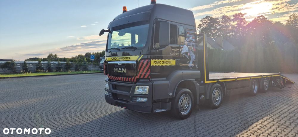MAN Man Tgs 26.480 8x2 Auto Laweta,najazd ,Pomoc drogowa - 19