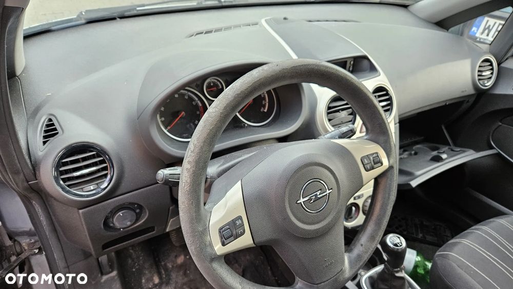 Opel Corsa D airbag poduszka kierowcy pasażera deska konsola - 4