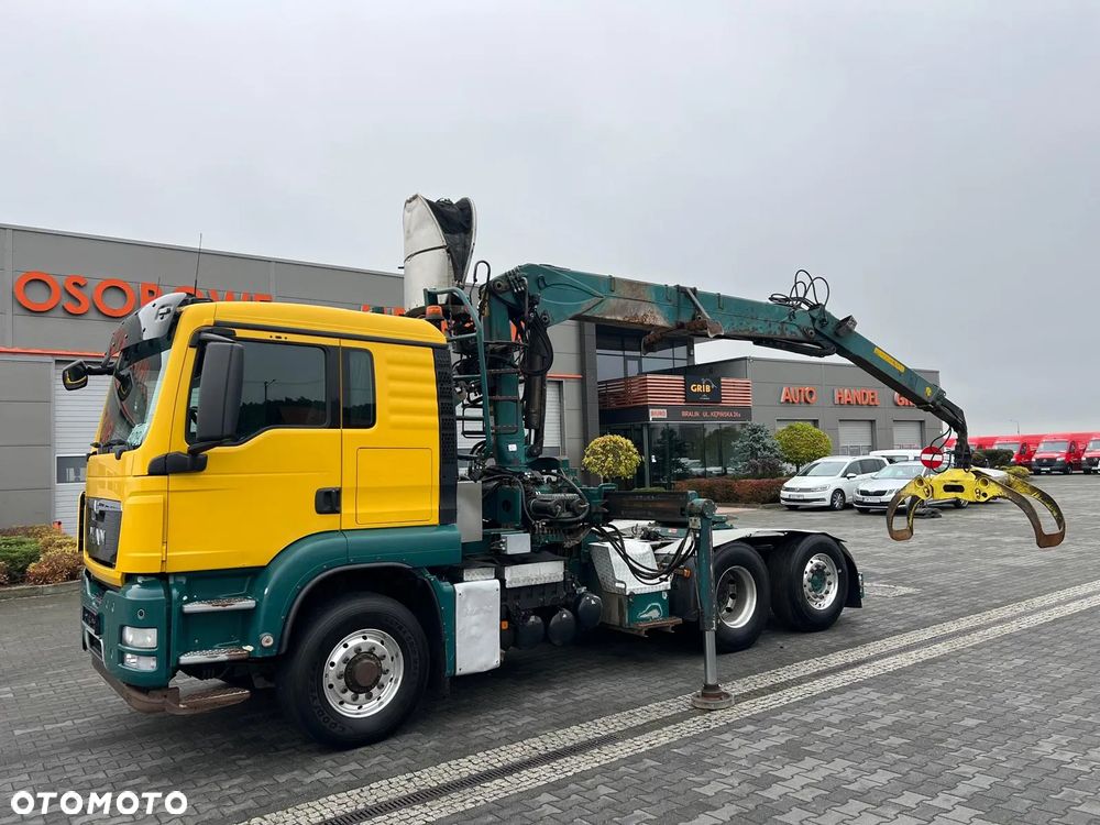 MAN TGS 26.540 6x4/2 4x4 HYDRODRIVE LX CIĄGNIK SIODŁOWY/PRZYCZEPA DO PRZEWOZU DREWNA DŁUŻYCY LOGLIFT F251S83A - 31