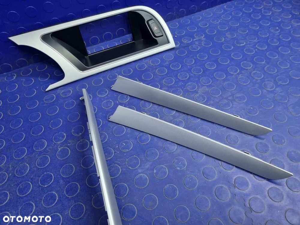 DEKORY listwy ozdobne AUDI A5 8T Sportback deski rozdzielczej komplet - 4