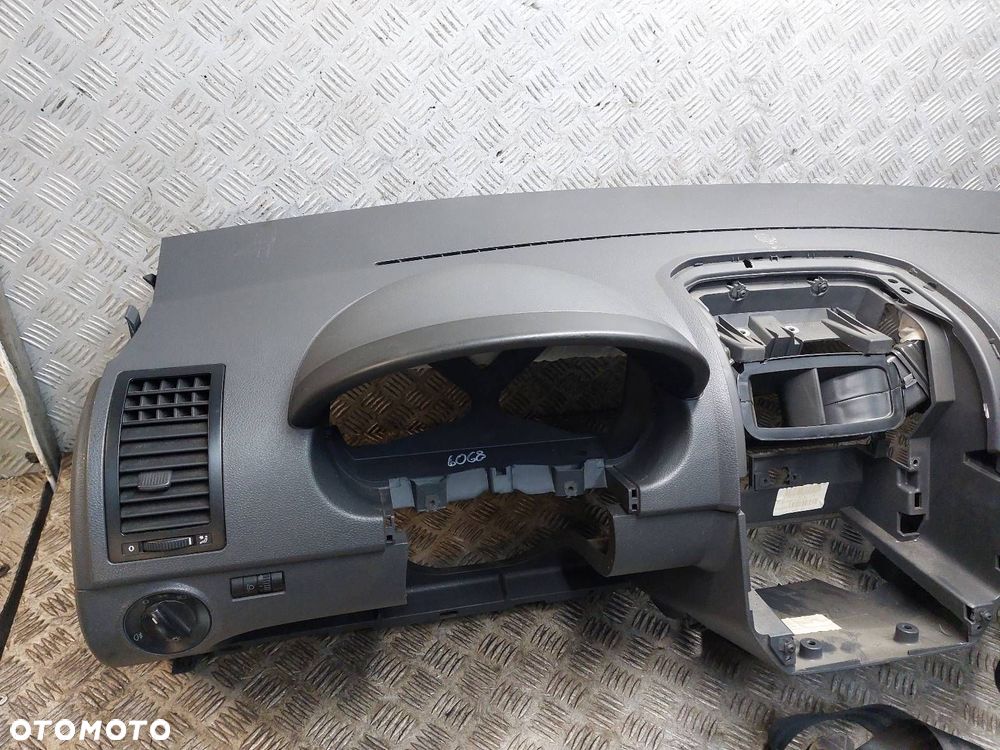 ZESTAW AIRBAG KOKPIT DESKA PASY PODUSZKI MODUŁ POLO IV 3D 6Q4857705J - 2