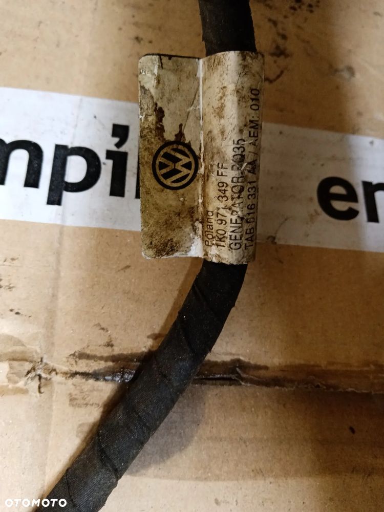 Instalacja wiązka alternatora VW Golf VI 6 1.2 FSI 1K0971349FF - 6