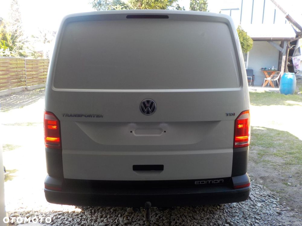 VW T6 T6.1 KOMPLETNY TYŁ KLAPA ZDERZAK PDC LAMPY ŚLIZGI BIAŁY LB9A - 1
