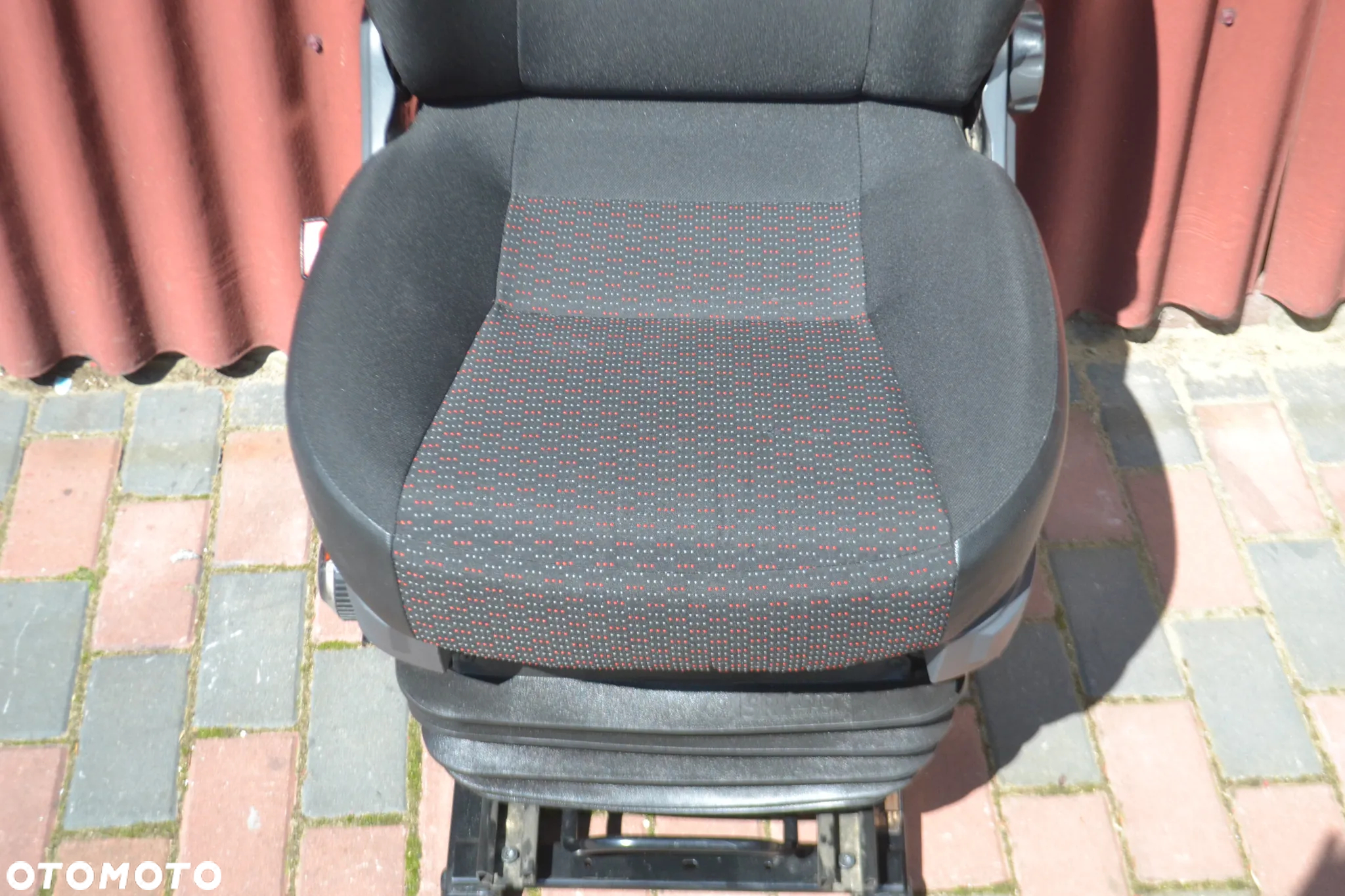FIAT DUCATO CITROEN JUMPER Fotel Kierowcy Kierowca Lewy Pompowany Regulacja Wagi Waga Amortyzowany Pompa - 4