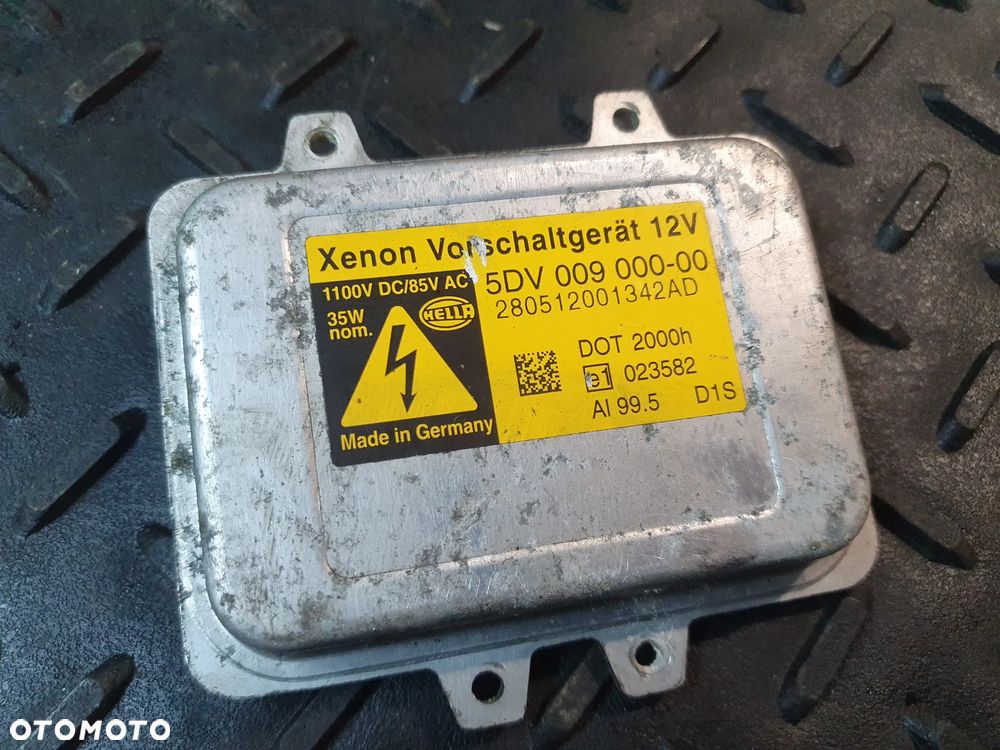 PRZETWORNICA LAMPY XENON CITROEN C4 GRAND PICASSO I 06-13 5DV009000-00 MERCEDES BMW HELLA ORYGINAŁ POSIADAM 3 SZT - 7