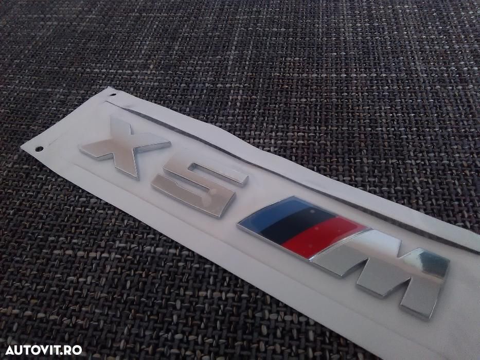 Emblem BMW X5M spate abs - 4