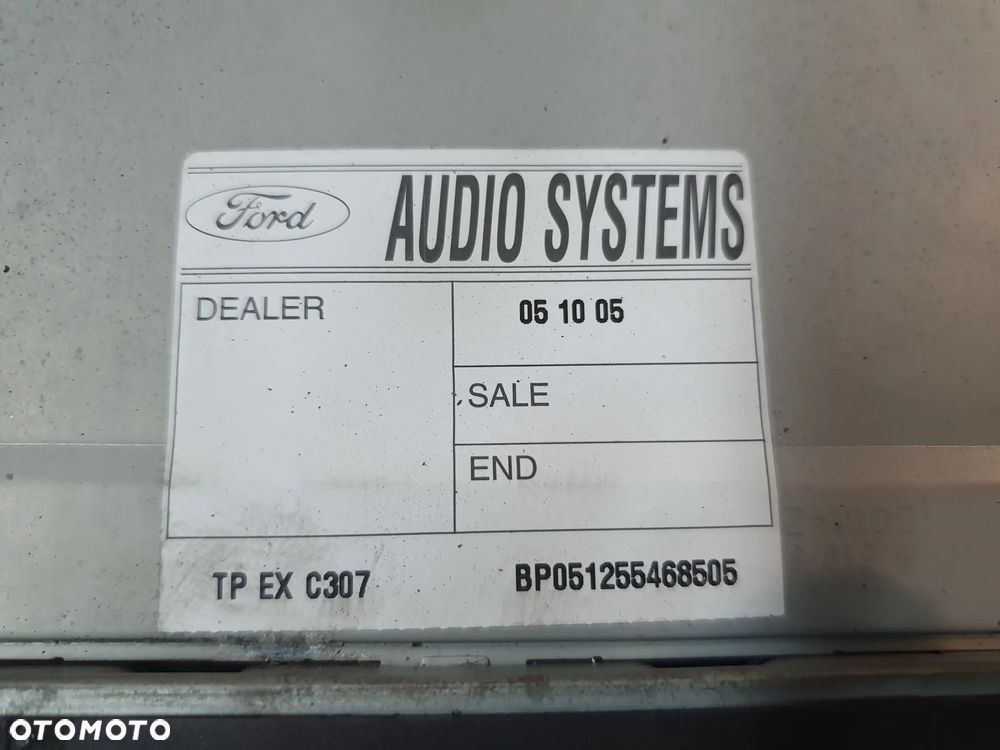 RADIO RADIOODTWARZACZ CD AUX 4M5T-18K931-BF FORD FOCUS MK2 04-08 C MAX - 4