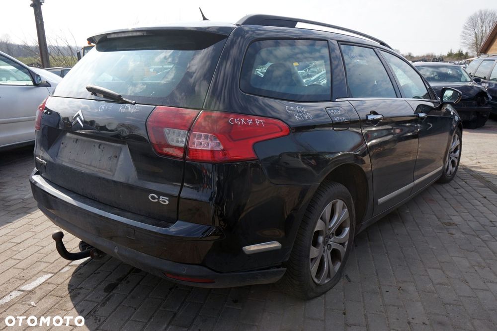 CITROEN C5 III X7 KOMBI 2010 KTVD 2.0 HDI DW10BTED4 140KM 20MB25 CZARNY na części - 5