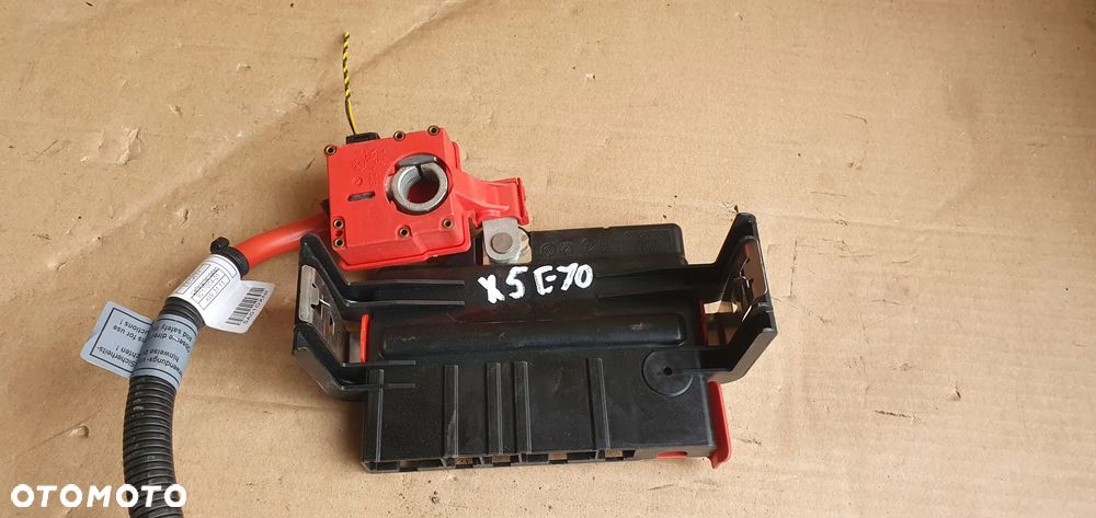 Klema plusowa pirotechniczna kabel BMW X5 E70 9217004 9178959 - 6