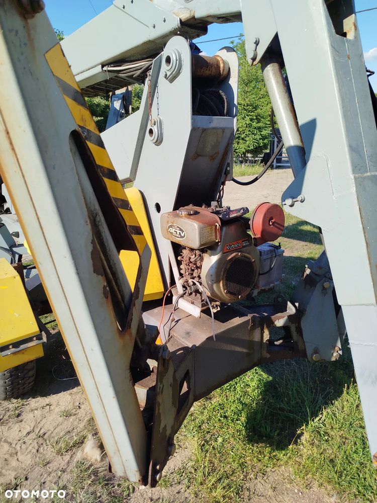 Nifty 16,4 metrowa Aerial k16t Kubota diesel podnośnik koszowy zwyżka Podest ruchomy - 10