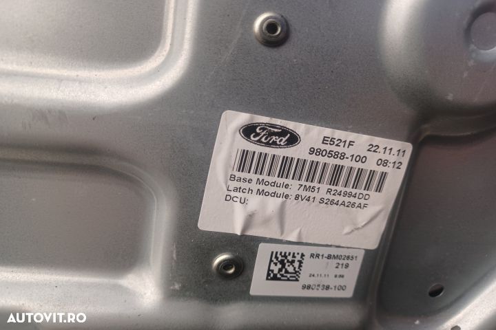 Macara geam spate dreapta electrica 7M51-R045H22-A RM51-R24944DD 7M5T - 4
